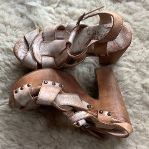 Bed Stu platform heels